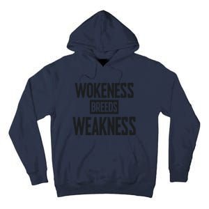 Zeek Arkham Wokeness Breeds Weakness Tall Hoodie