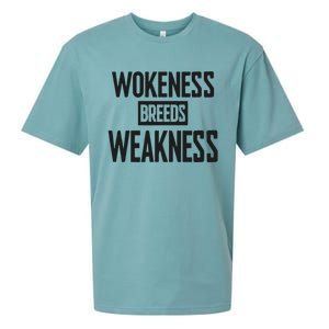 Zeek Arkham Wokeness Breeds Weakness Sueded Cloud Jersey T-Shirt