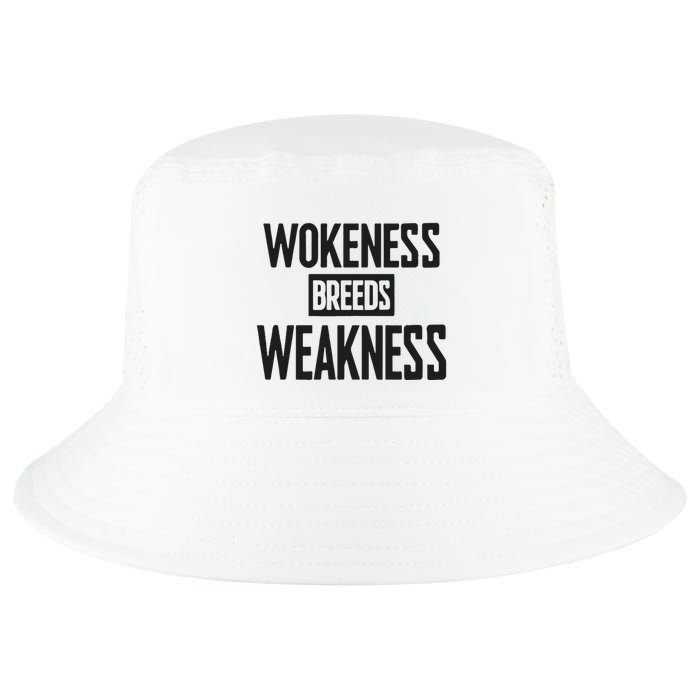 Zeek Arkham Wokeness Breeds Weakness Cool Comfort Performance Bucket Hat