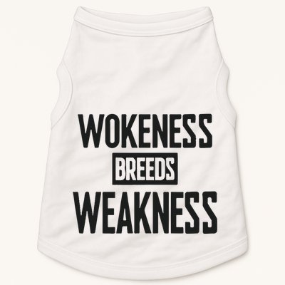 Zeek Arkham Wokeness Breeds Weakness Doggie Tank