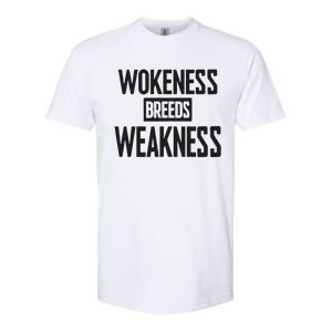 Zeek Arkham Wokeness Breeds Weakness Softstyle CVC T-Shirt