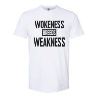 Zeek Arkham Wokeness Breeds Weakness Softstyle CVC T-Shirt