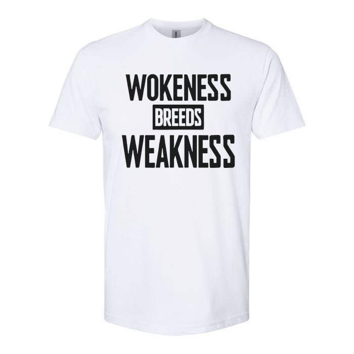 Zeek Arkham Wokeness Breeds Weakness Softstyle CVC T-Shirt