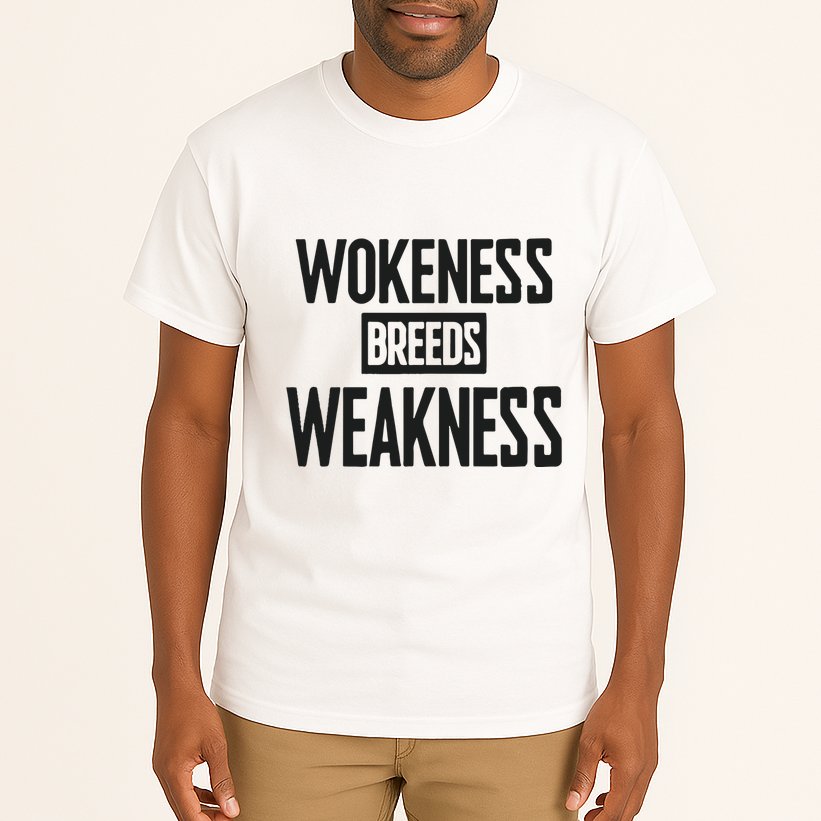 Zeek Arkham Wokeness Breeds Weakness Tall T-Shirt