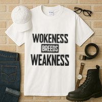Zeek Arkham Wokeness Breeds Weakness Tall T-Shirt