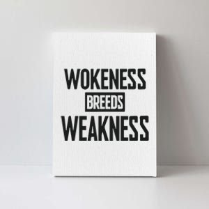 Zeek Arkham Wokeness Breeds Weakness Canvas