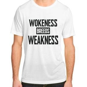 Zeek Arkham Wokeness Breeds Weakness Adult ChromaSoft Performance T-Shirt