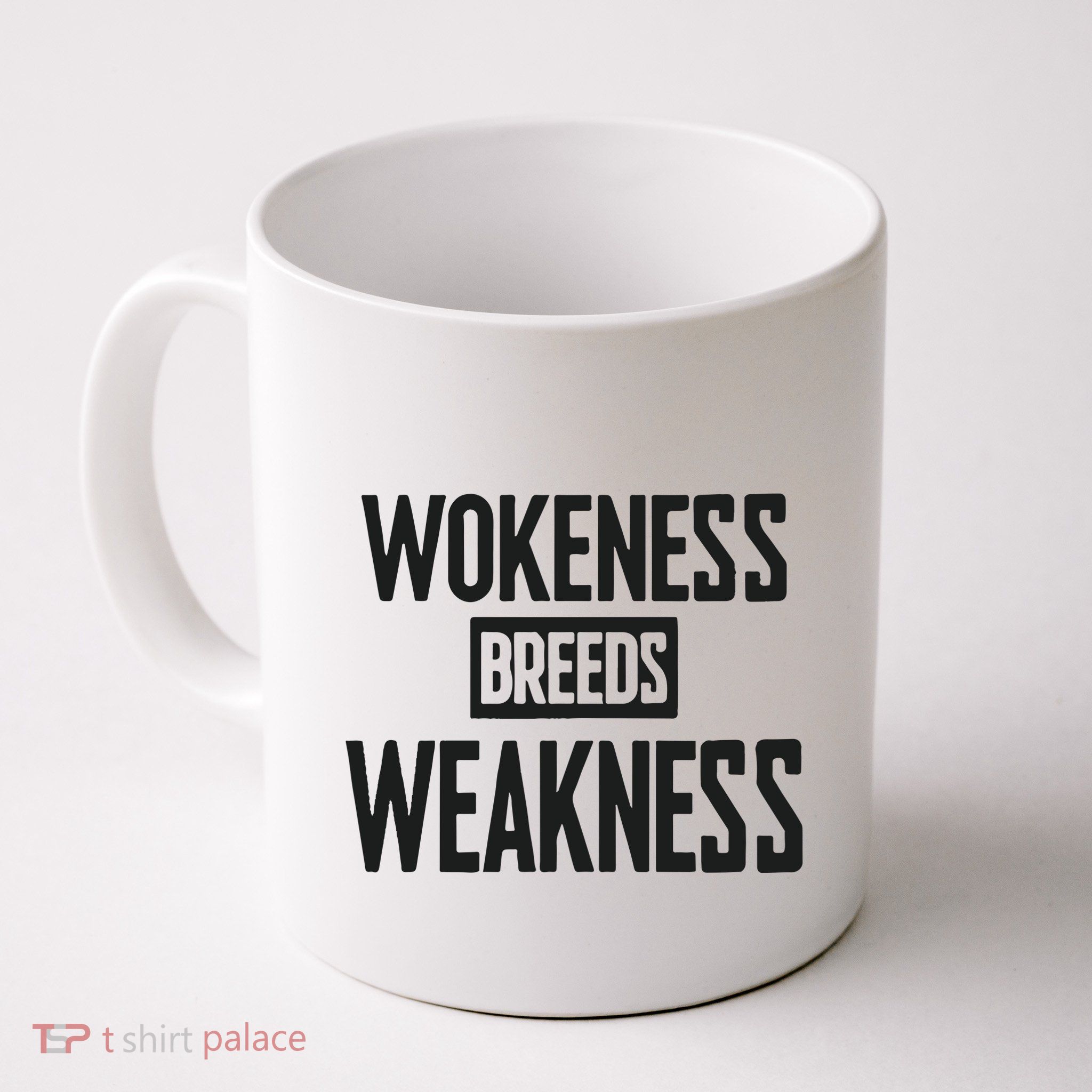 Zeek Arkham Wokeness Breeds Weakness Mug