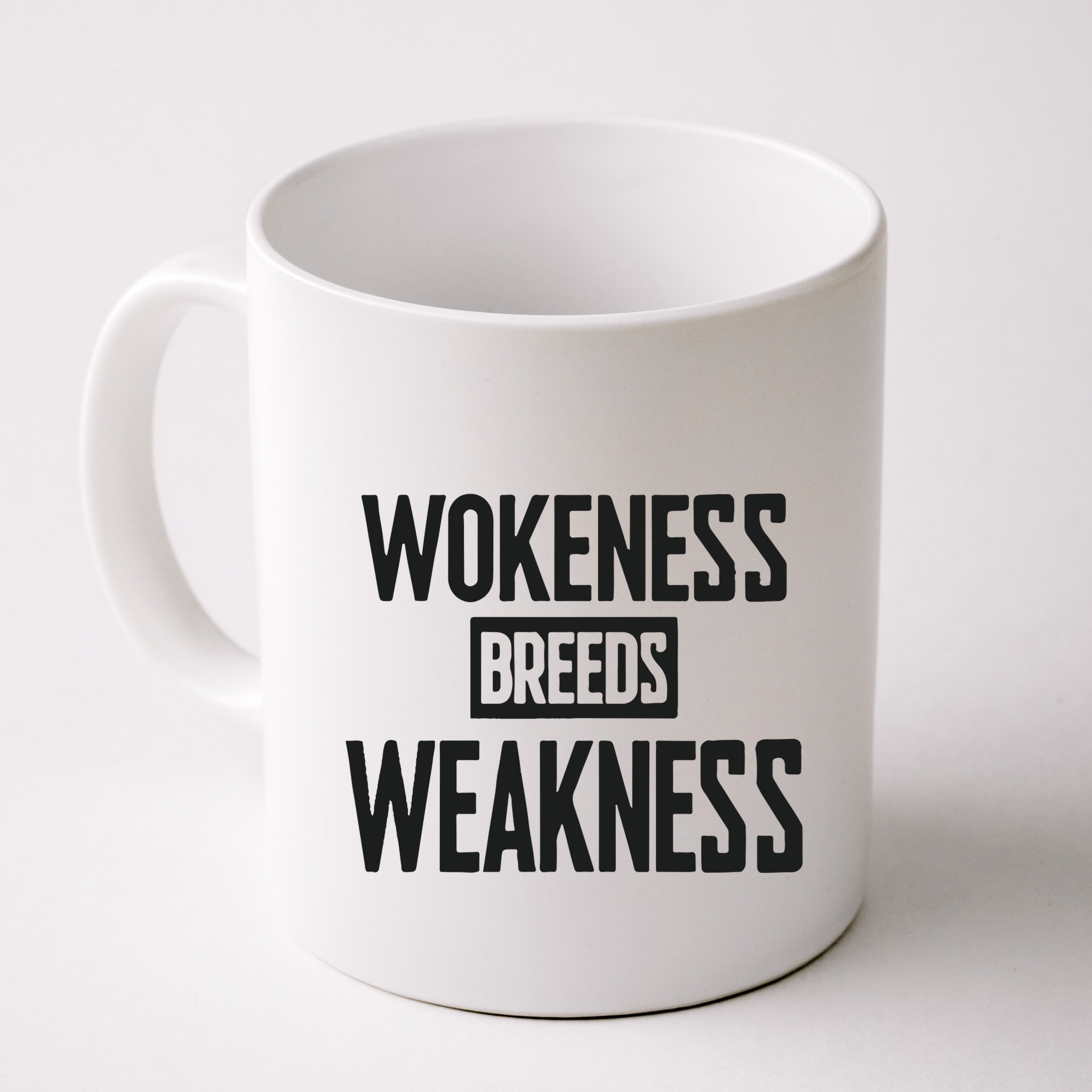 Zeek Arkham Wokeness Breeds Weakness Mug