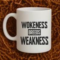 Zeek Arkham Wokeness Breeds Weakness Mug