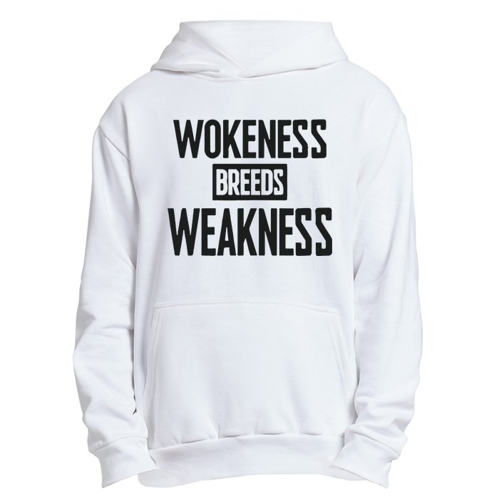 Zeek Arkham Wokeness Breeds Weakness Urban Pullover Hoodie