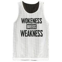 Zeek Arkham Wokeness Breeds Weakness Mesh Reversible Basketball Jersey Tank