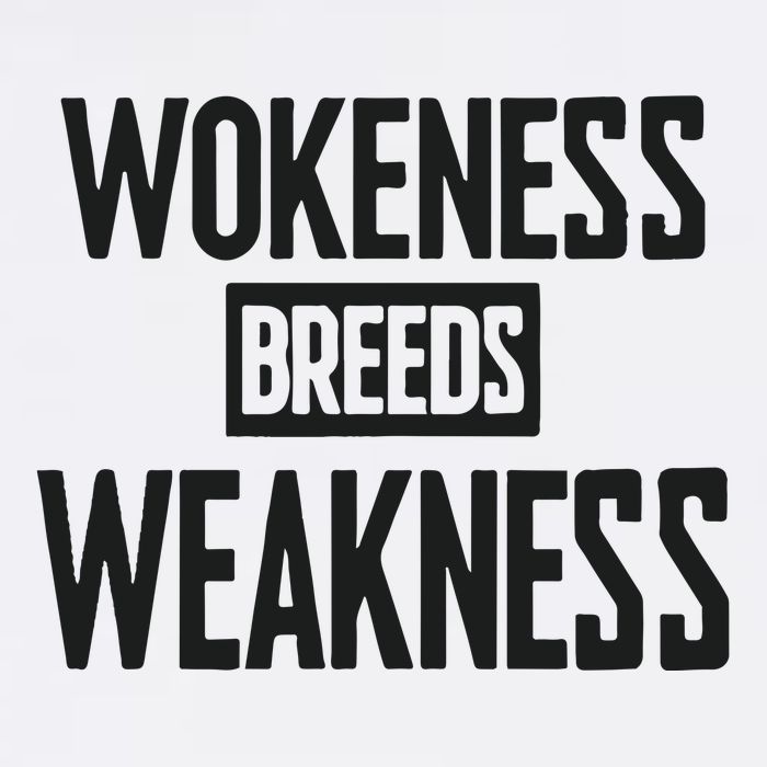 Zeek Arkham Wokeness Breeds Weakness Youth Performance Sprint T-Shirt