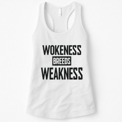 Zeek Arkham Wokeness Breeds Weakness Womens Tank Top