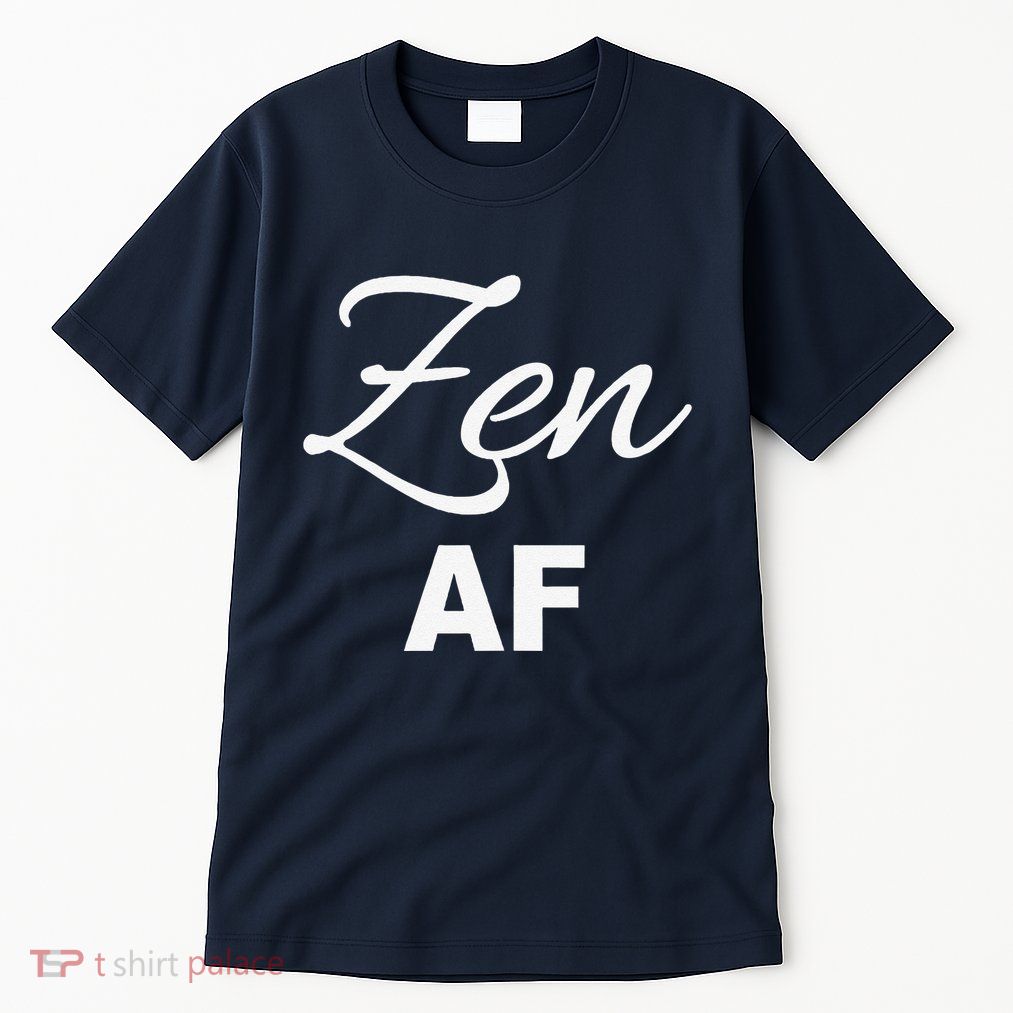 Zen Af Yoga Spiritual Meditation Tall T-Shirt