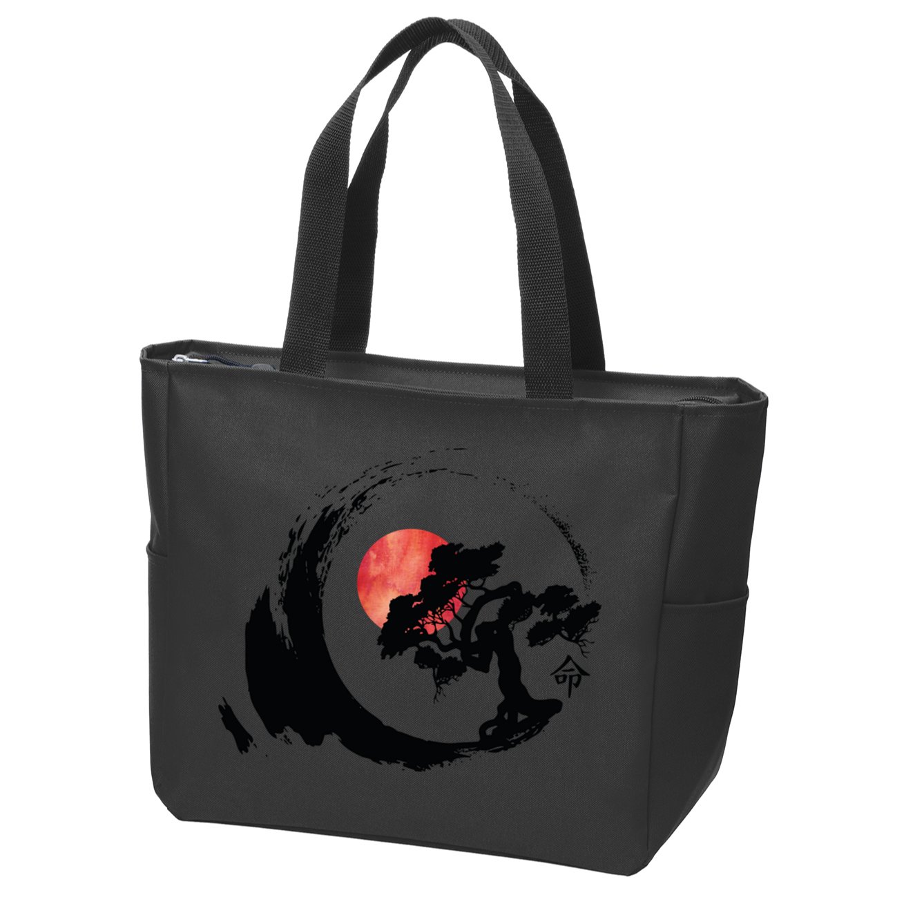 Zen Art Zip Tote Bag