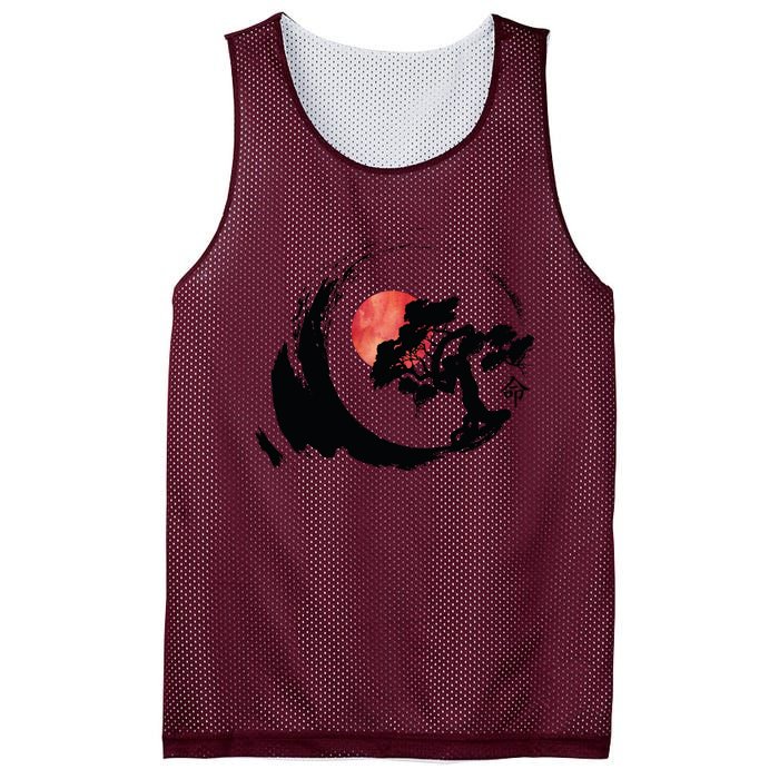 Zen Art Mesh Reversible Basketball Jersey Tank