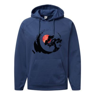 Zen Art Performance Fleece Hoodie