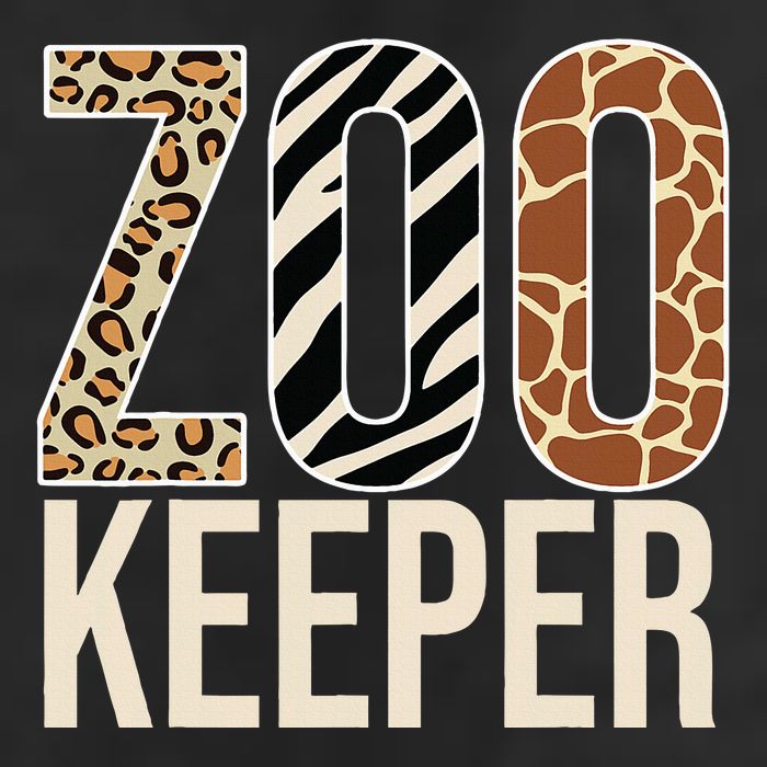 Zookeeper Animals Zoo Wildlife Lover Safari Savanna Costume 7 Panel Mesh Trucker Snapback Hat