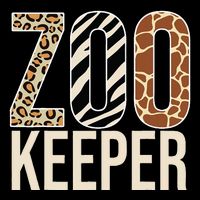 Zookeeper Animals Zoo Wildlife Lover Safari Savanna Costume Cooling Performance Crew T-Shirt