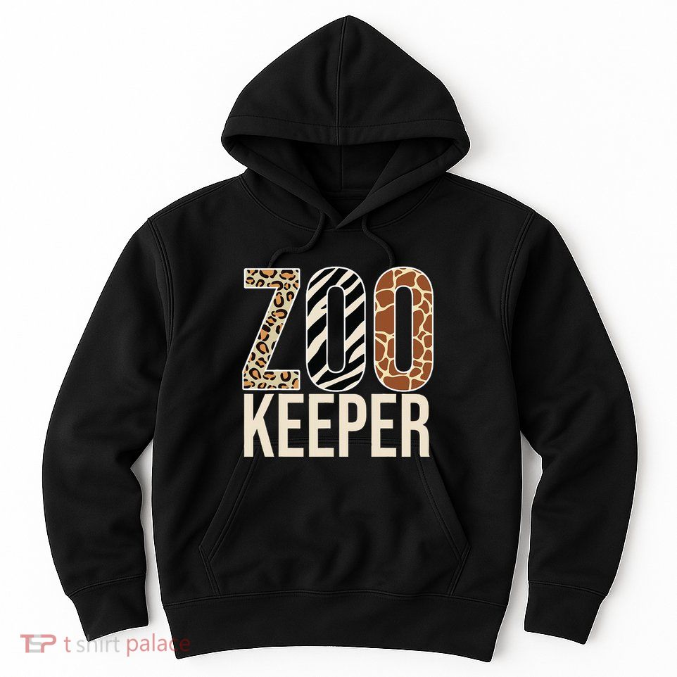 Zookeeper Animals Zoo Wildlife Lover Safari Savanna Costume Hoodie
