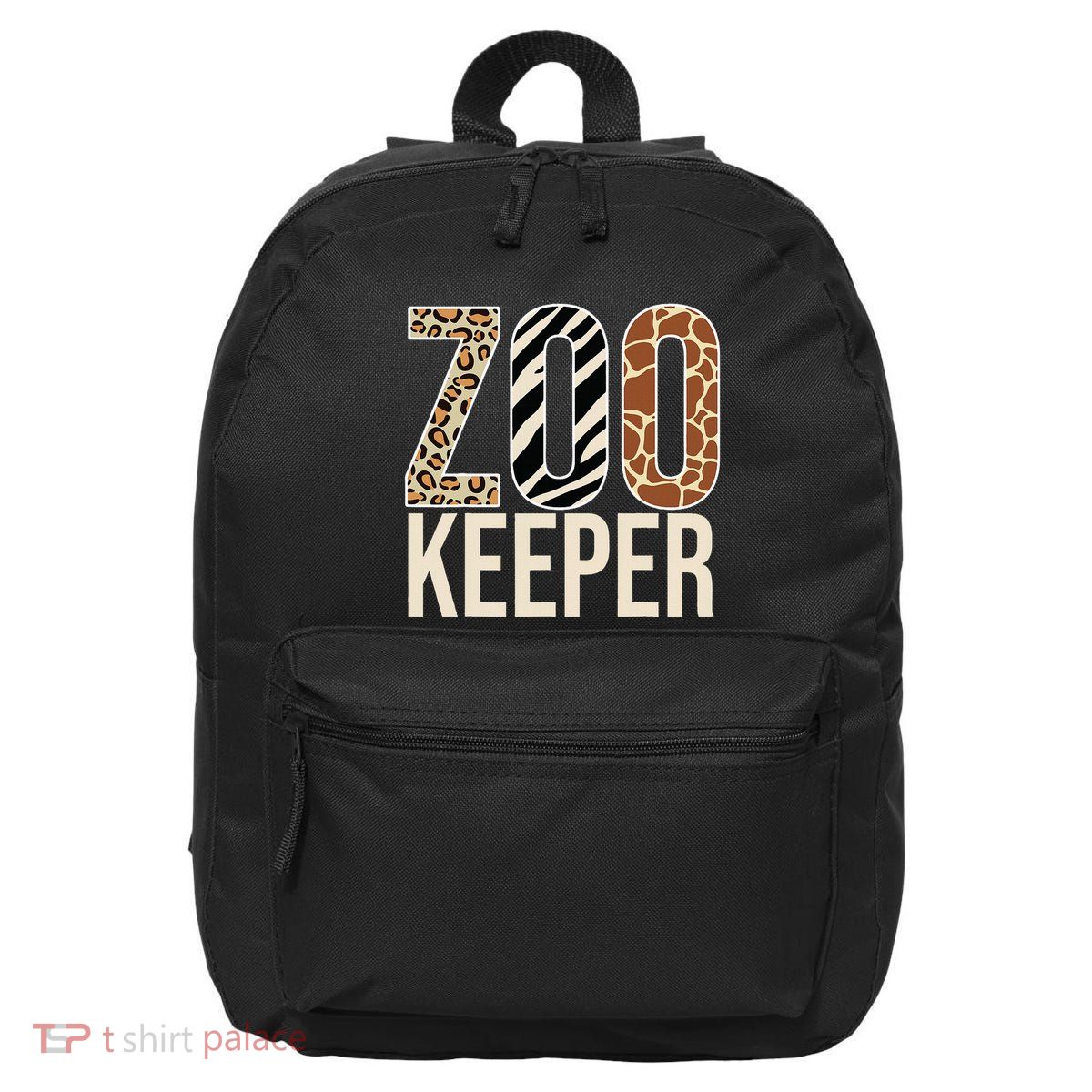Zookeeper Animals Zoo Wildlife Lover Safari Savanna Costume 16 in Basic Backpack