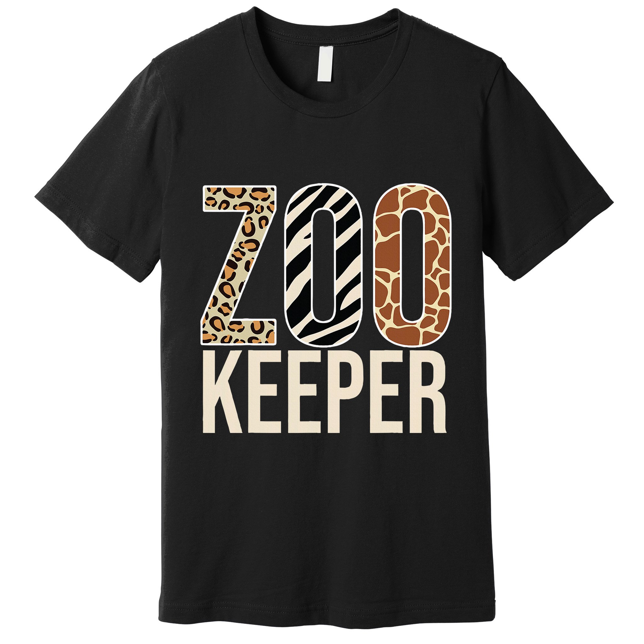 Zookeeper Animals Zoo Wildlife Lover Safari Savanna Costume Premium T-Shirt