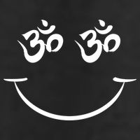 Zen Buddha Buddhist OM AUM Smiley Adult Drive Performance Visor