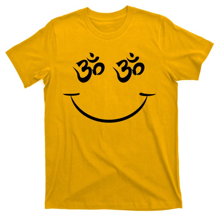 Zen Buddha Buddhist OM AUM Smiley T-Shirt