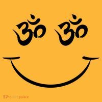 Zen Buddha Buddhist OM AUM Smiley Tall T-Shirt