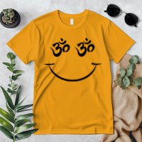 Zen Buddha Buddhist OM AUM Smiley Premium T-Shirt