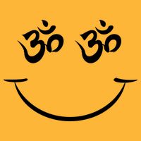 Zen Buddha Buddhist OM AUM Smiley Premium T-Shirt