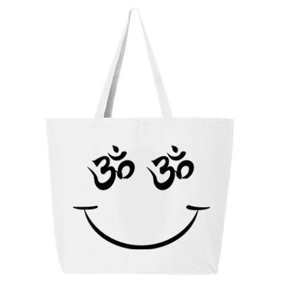 Zen Buddha Buddhist OM AUM Smiley 25L Jumbo Tote