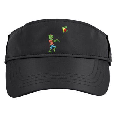 Zombie Birthday Balloon Funny Adult Drive Performance Visor
