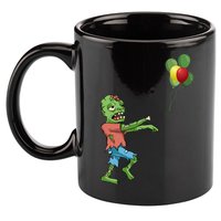 Zombie Birthday Balloon Funny 11oz C Handle Ceramic Mug