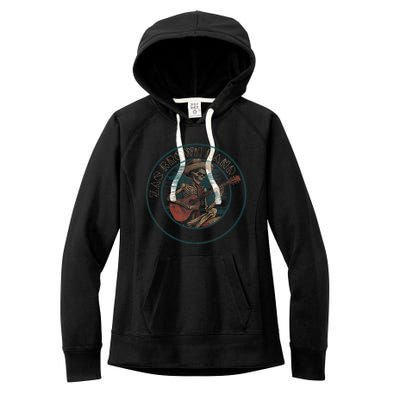 Zac Brown Band Skeleton Guitar Women's Fleece Hoodie