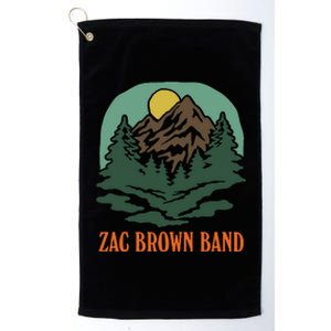 Zac Brown Band Mountain Logo Platinum Collection Golf Towel