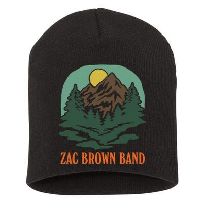 Zac Brown Band Mountain Logo Short Acrylic Beanie