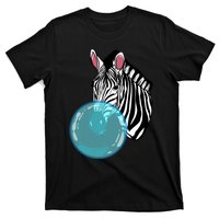 Zebra Bubblegum Funny Animal Chewing Gum Girl Gift T-Shirt