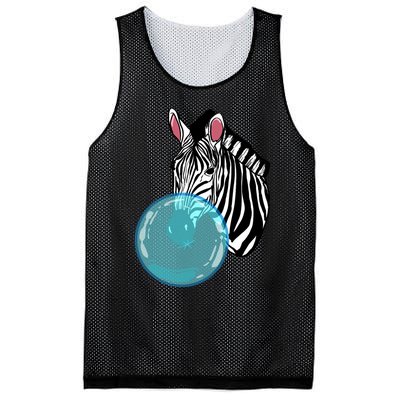 Zebra Bubblegum Funny Animal Chewing Gum Girl Gift Mesh Reversible Basketball Jersey Tank