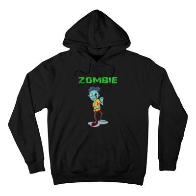 Zombie Boy Halloween Hoodie