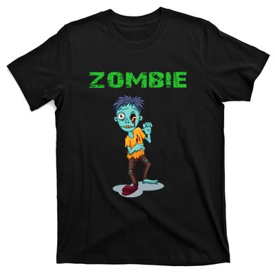 Zombie Boy Halloween T-Shirt