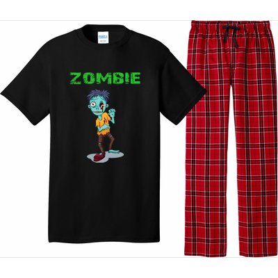 Zombie Boy Halloween Pajama Set