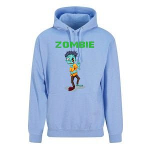 Zombie Boy Halloween Unisex Surf Hoodie