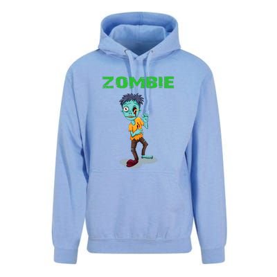 Zombie Boy Halloween Unisex Surf Hoodie