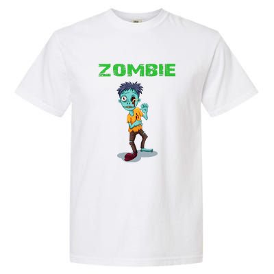 Zombie Boy Halloween Garment-Dyed Heavyweight T-Shirt