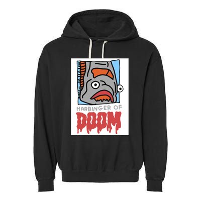 Zoe Bread Harbinger Of Doom Garment-Dyed Fleece Hoodie