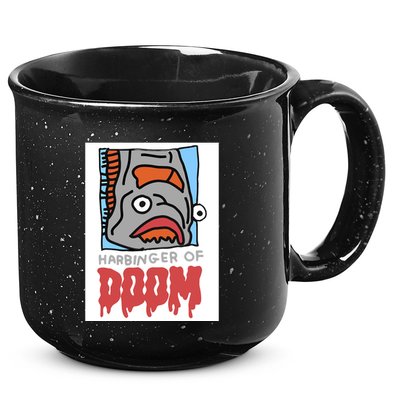 Zoe Bread Harbinger Of Doom 15oz Campfire Ceramic Mug