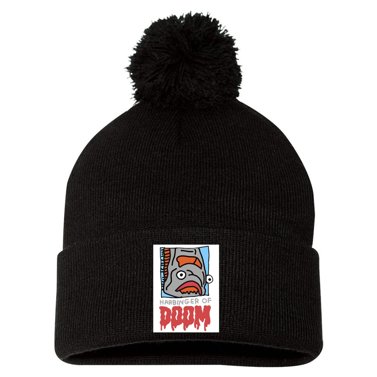 Zoe Bread Harbinger Of Doom Pom Pom 12in Knit Beanie