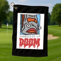 Zoe Bread Harbinger Of Doom Golf Towel